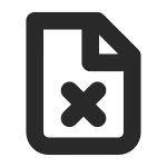 File Close SVG Icon